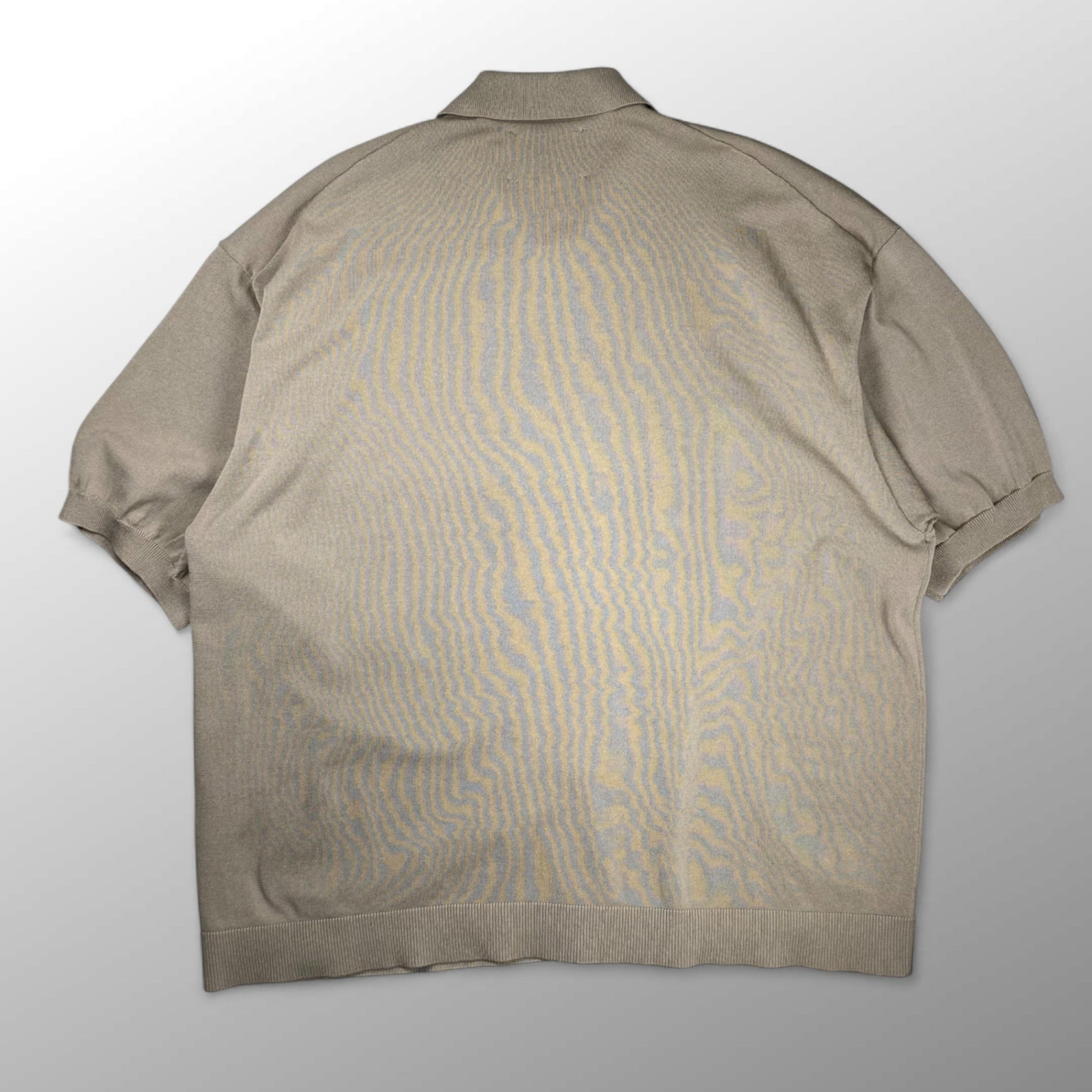 MAISON SPECIAL メゾンスペシャル / プライムオーバー ショートスリーブニットシャツ 参考定価：11,000+tax SIZE:1(L程度)