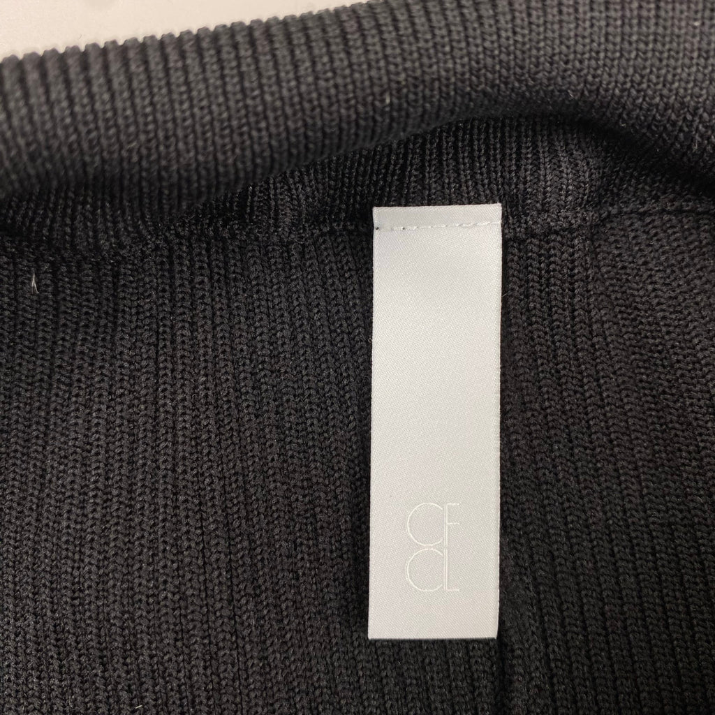 CFCL シーエフシーエル / PORTRAIT PANTS リブフレアパンツ ブラック 参考定価：42,000+tax SIZE:3