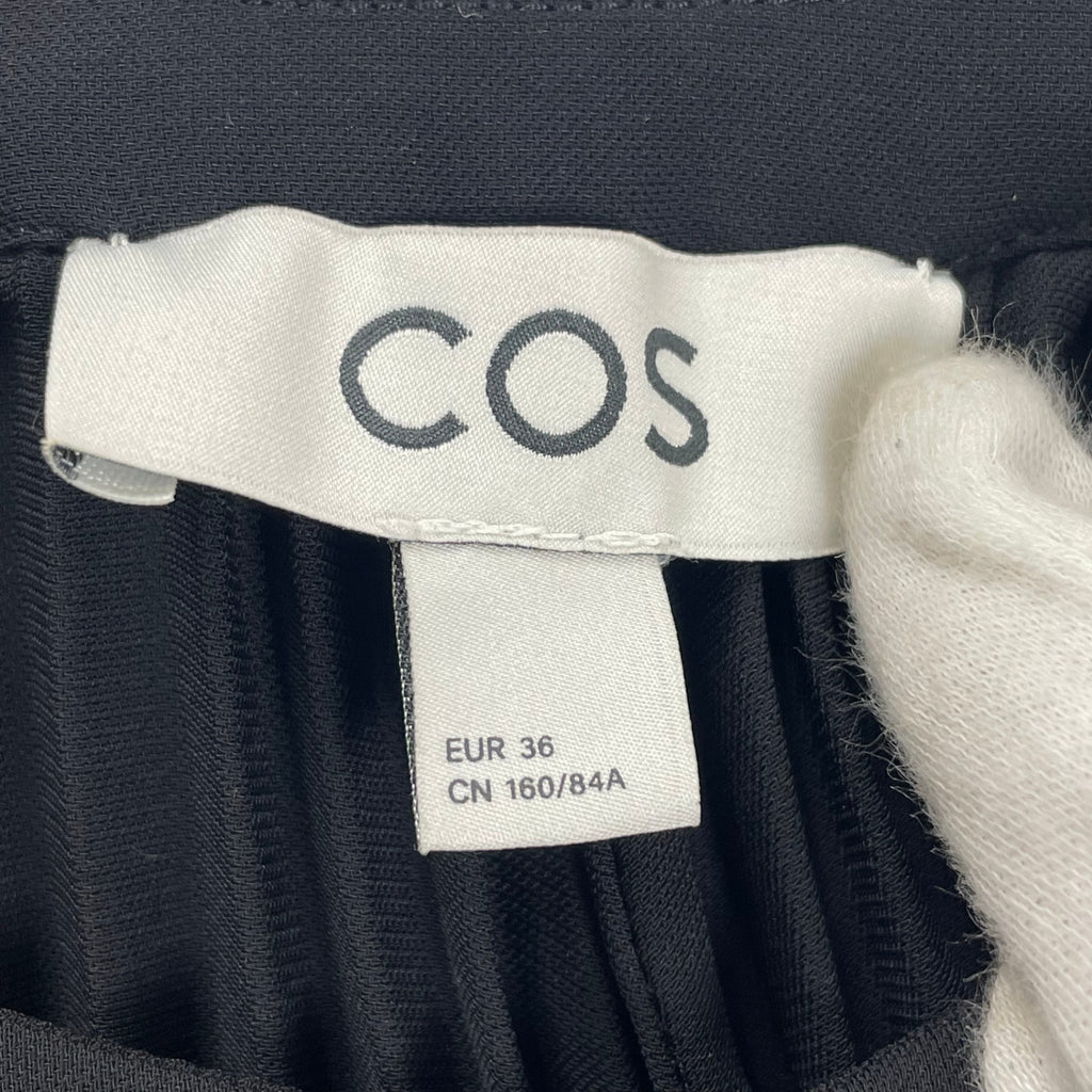 COS コス / ノースリーブプリーツドレス ブラック SIZE:EU36(S程度)