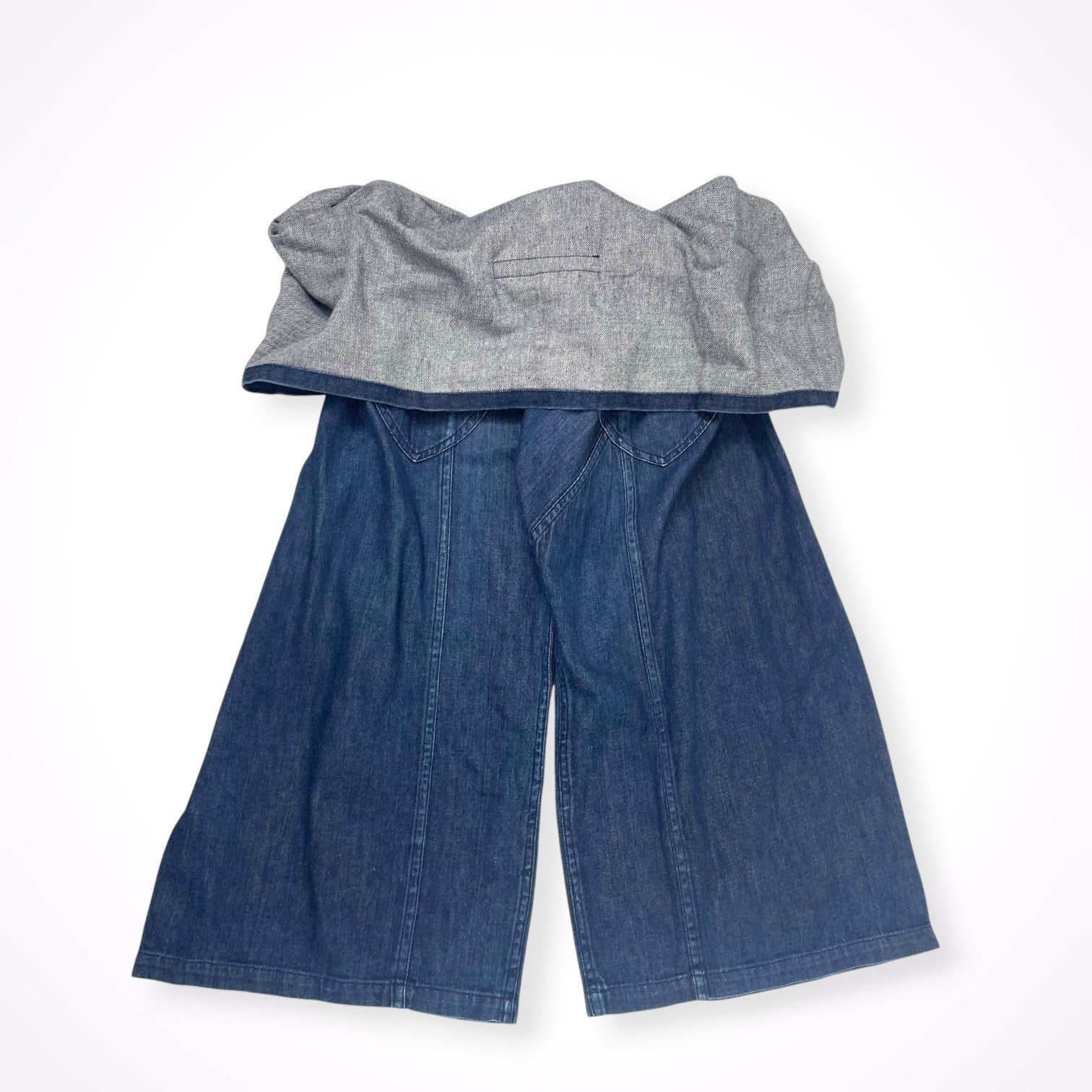 hatra / 巻きデニム ワイドラップデニムパンツ 参考定価：35,000程度 SIZE:M