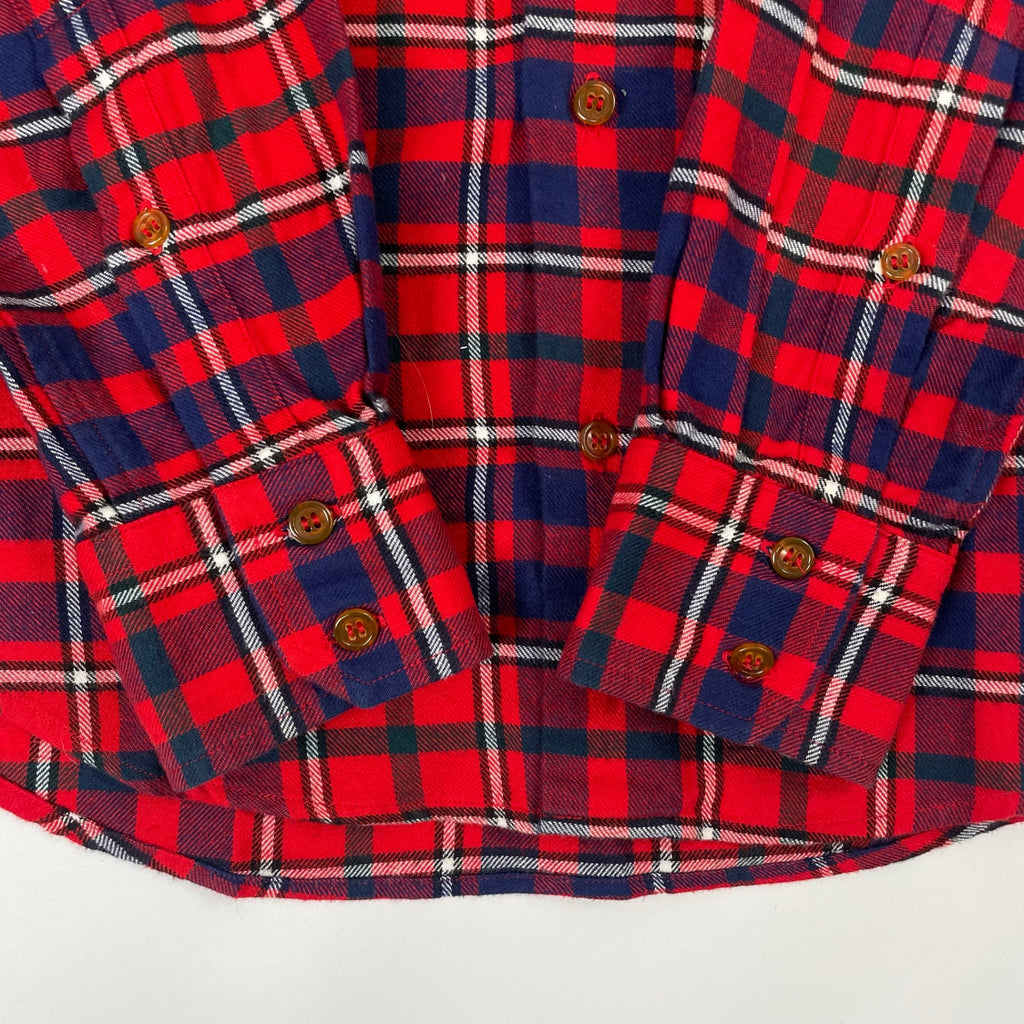Vivienne Westwood MAN / ORB刺繍チェックネルシャツ  参考定価：35,000程度 SIZE:46