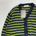 TOGA VIRILIS トーガ ビリリース / JACQUARD KNIT CARDIGAN 25年 未使用品 参考定価：46,000+tax SIZE:48