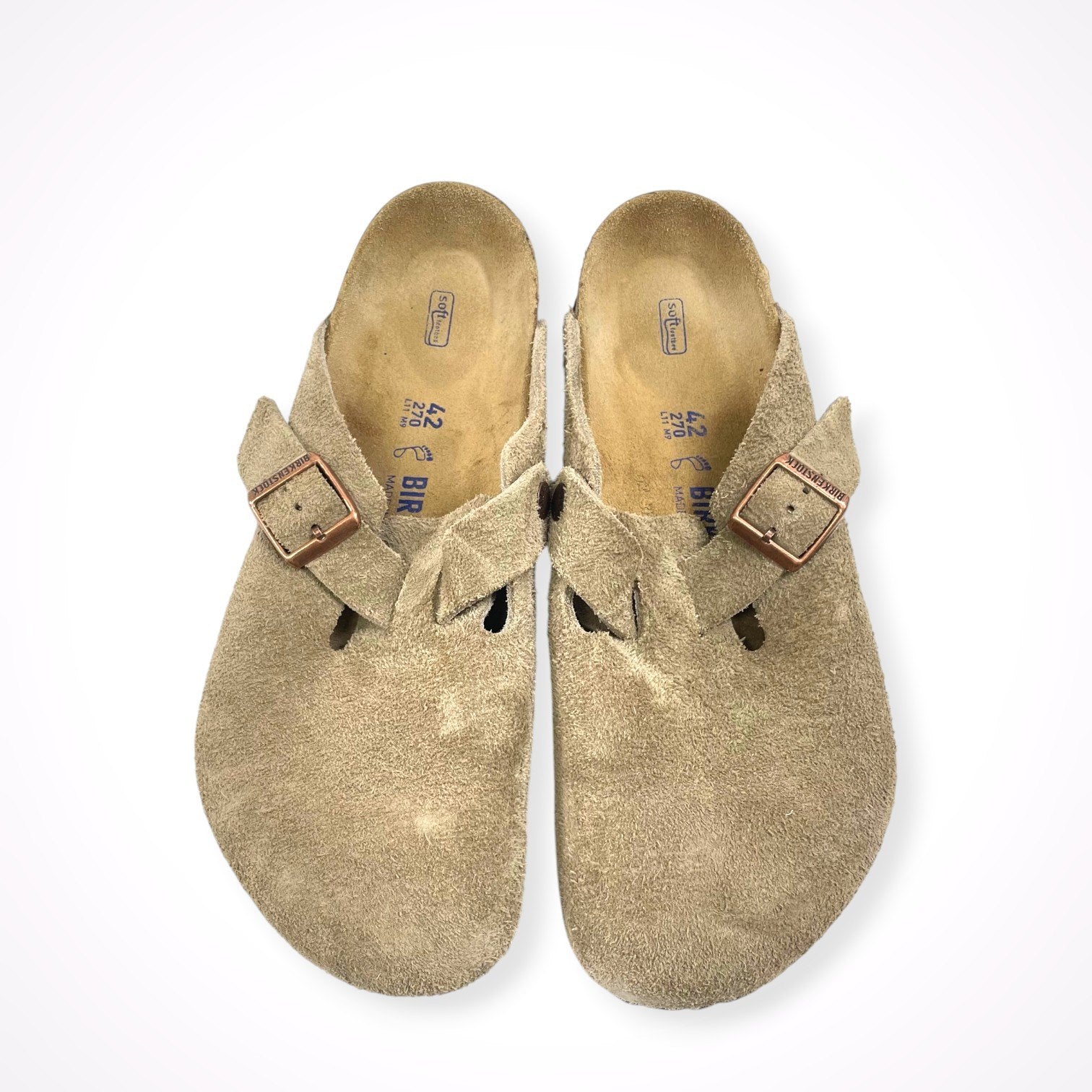 BIRKENSTOCK / スウェードボストンサンダル 参考定価：22,000+tax SIZE