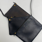CELINE セリーヌ / トリオラージ ショルダーバッグ ブラック  フィービー期 参考定価：150,000+tax