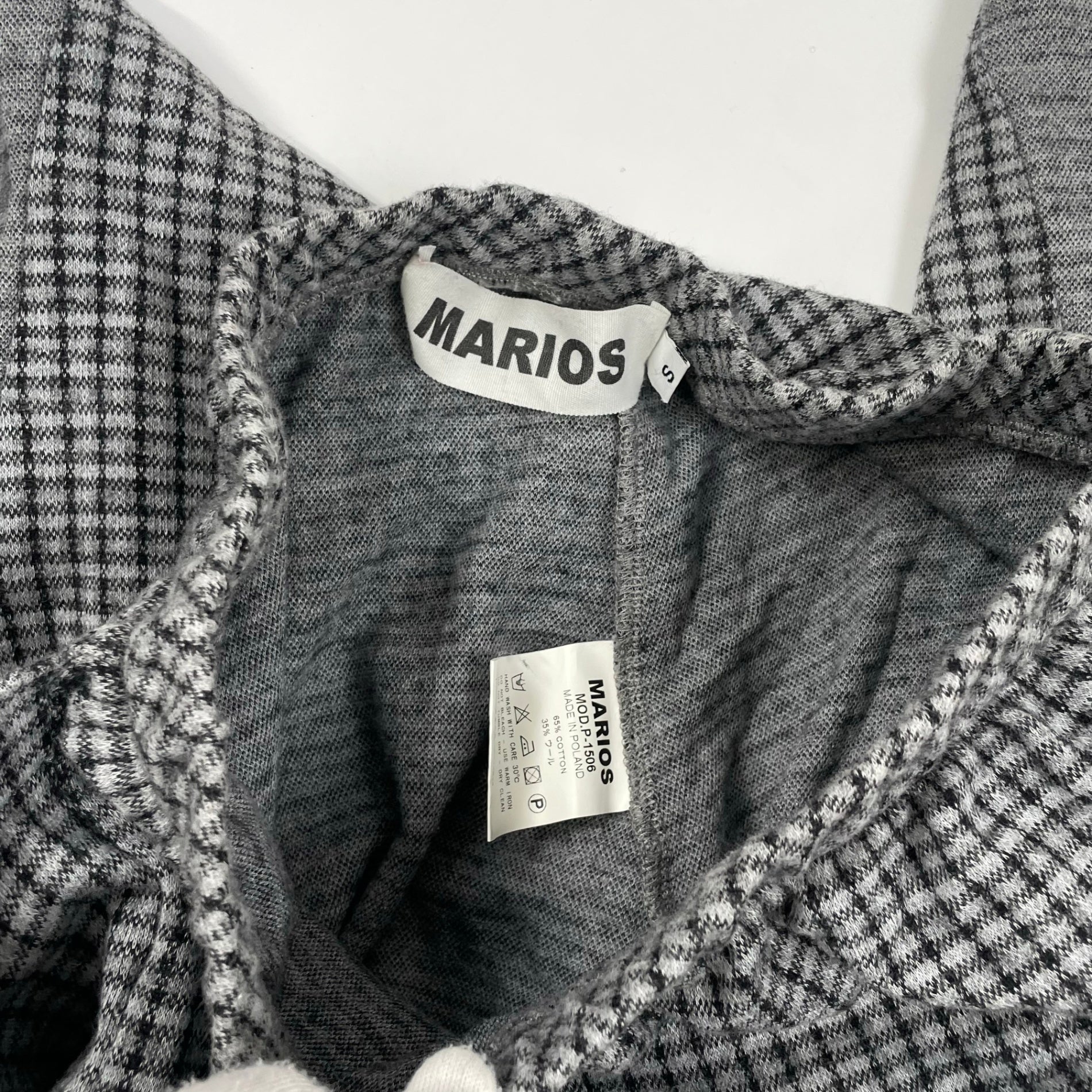 MARIOS マリオス / 変形デザインイージーパンツ 参考定価：25,000程度 SIZE:S