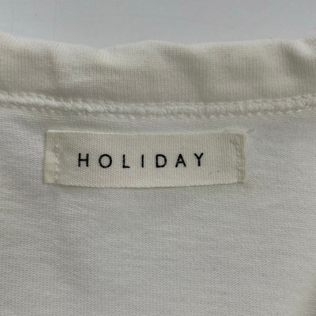 HOLIDAY ホリデイ / ヘビーオンス HOLIDAY TEE SIZE：FREE