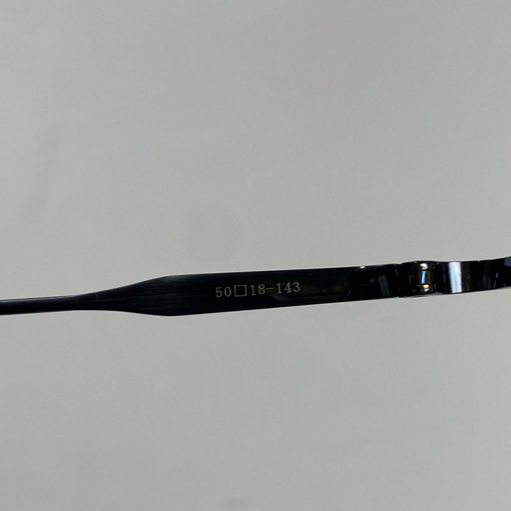 金子眼鏡 【METALシリーズ】 / ハイブリッジ ミニマル 伊達メガネ 度なしクリアレンズ入 参考定価：40,000+tax