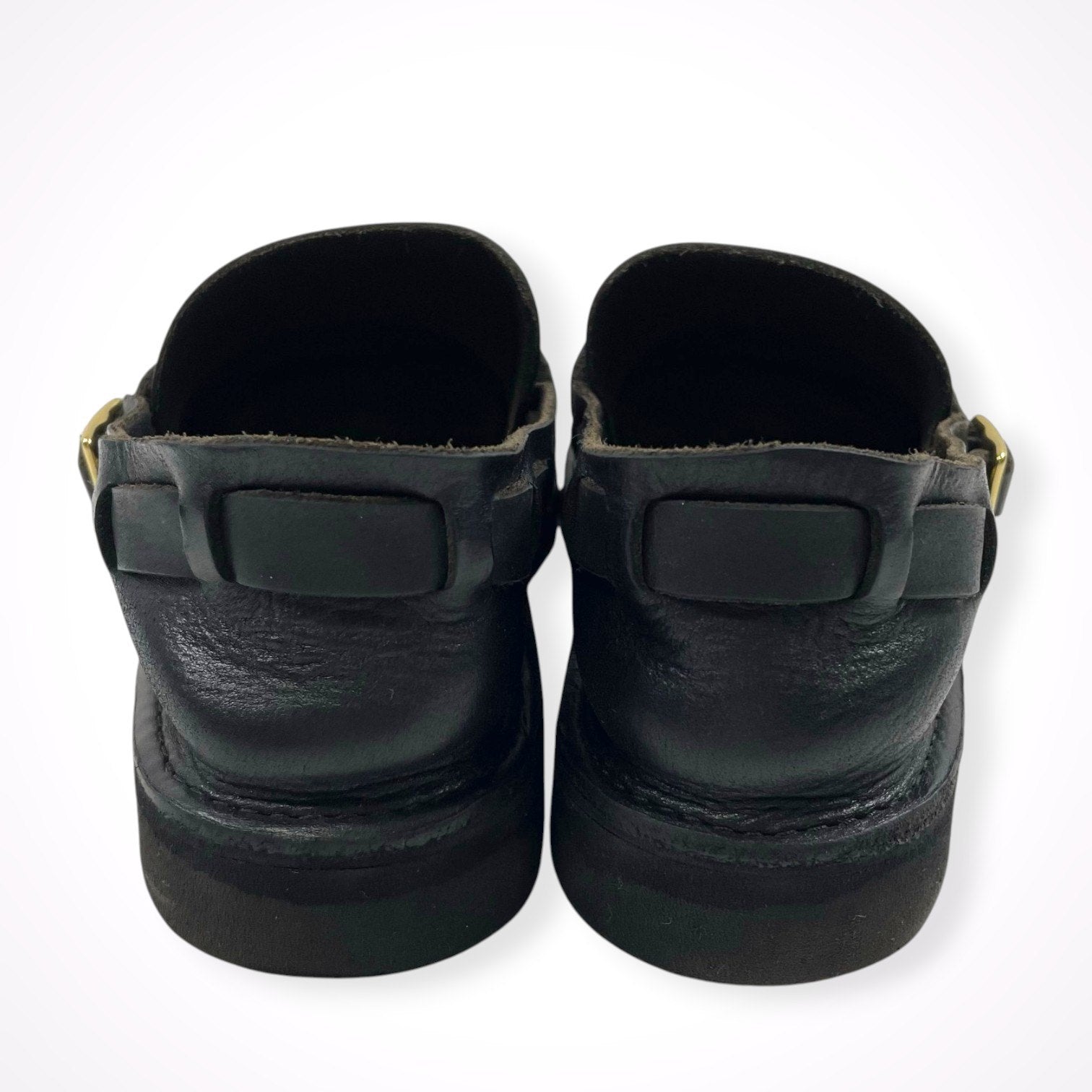 AURORA SHOES オーロラシューズ / MIDDLE ENGLISH レザーシューズ 参考定価：38,000+tax ブラック SIZE:6 1/2D