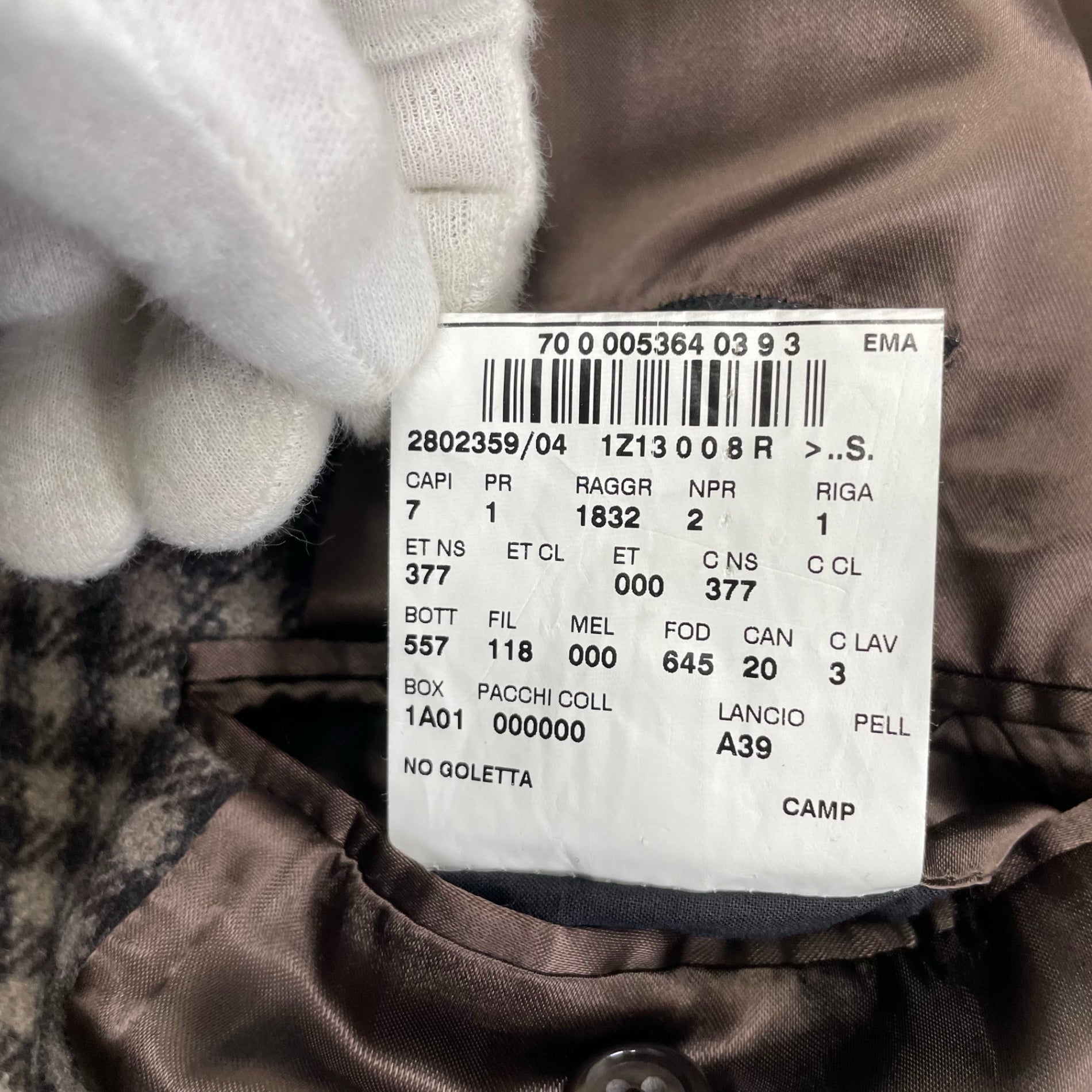 NINO DANIELI ニノ ダニエリ / バージンウールMIXチェスターコート 参考定価：150,000程度 SIZE：48