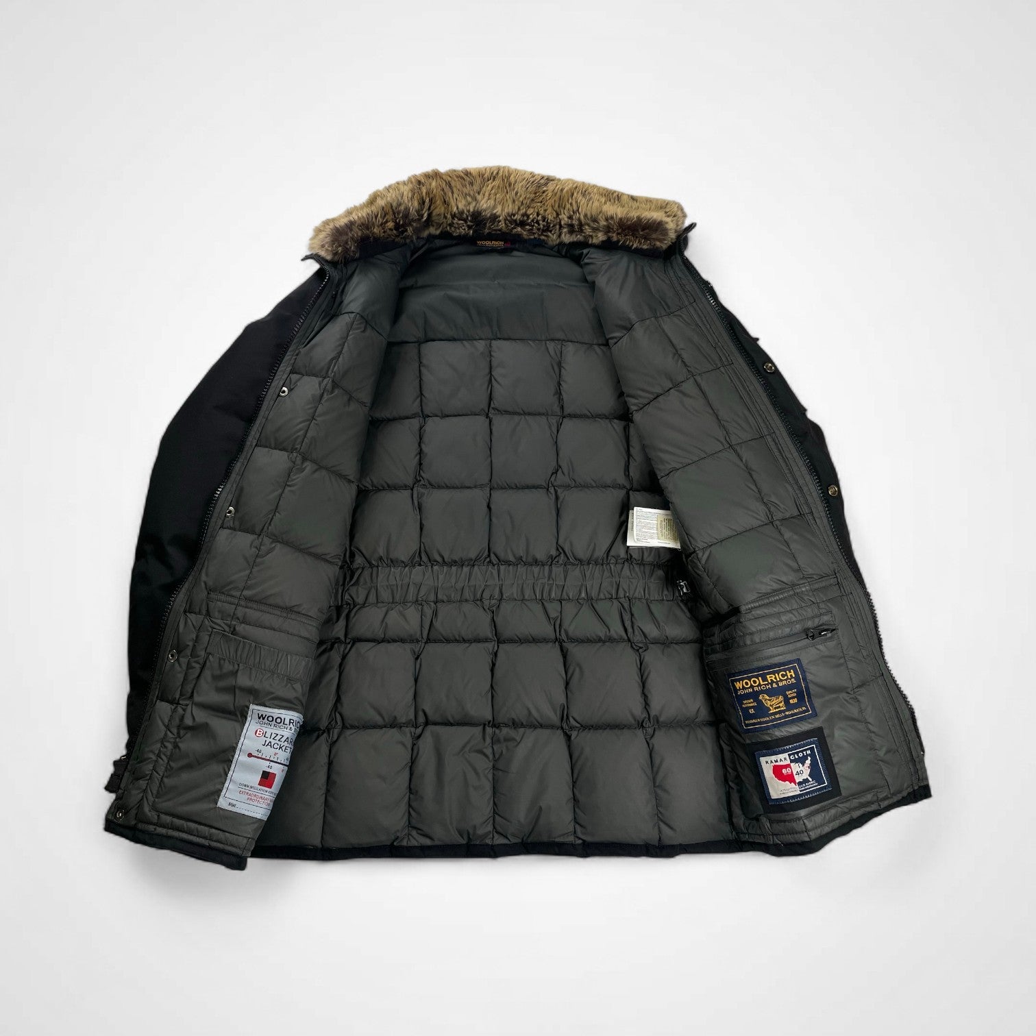 WOOLRICH ウールリッチ / BLIZZARD JACKET ブリザードダウンジャケット ラビットファー  参考定価：100,000程度
