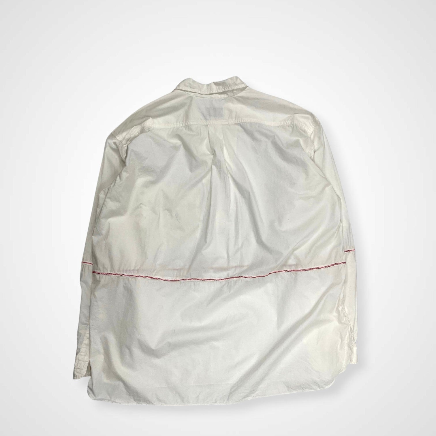 desert デザート / 80s アーカイブプルオーバーシャツ ホワイト SIZE：XL程度