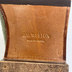 J.M. WESTON ジェイエムウエストン / 180 シグネチャーローファー スウェード 2トーン シューツリー付 参考定価：142,000+tax SIZE:7D(27cm程度)