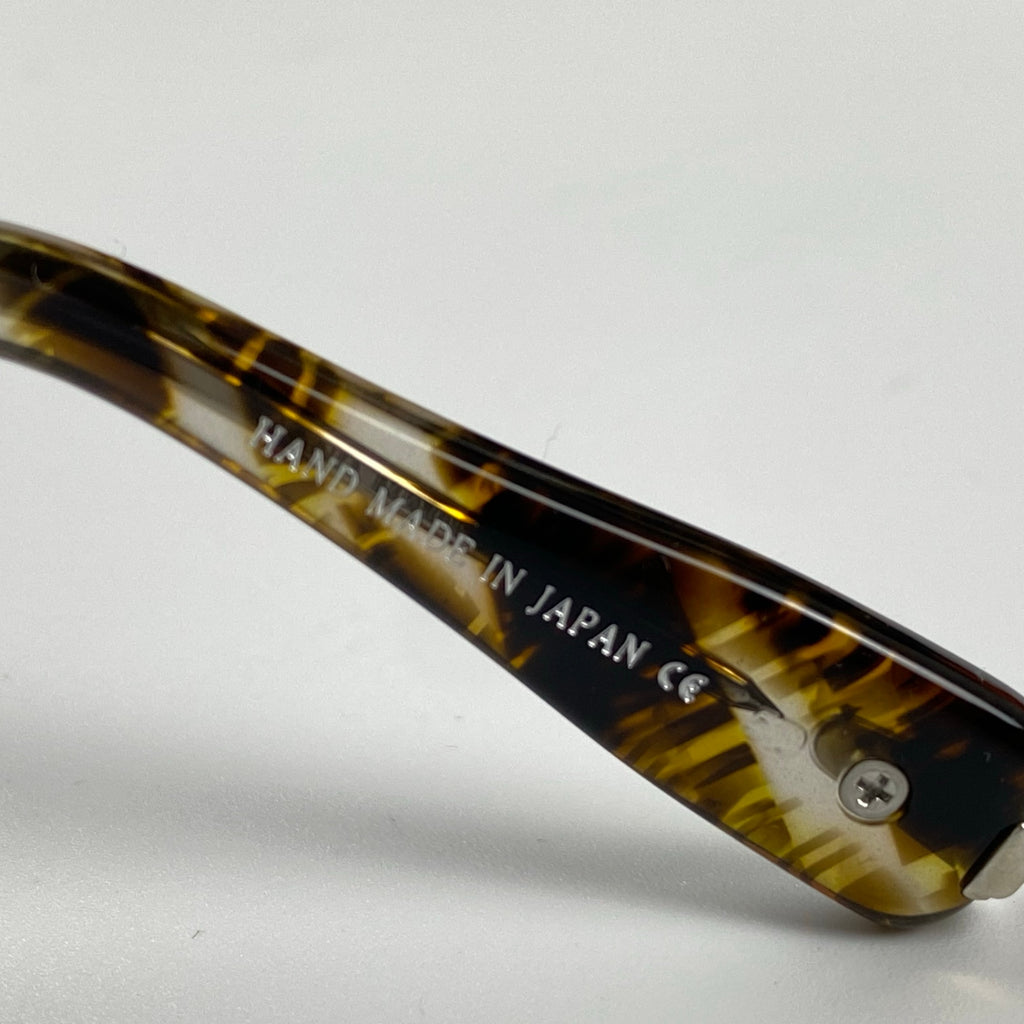 【極美品】 金子眼鏡 最上位Premiumライン / KMP-20 シルバーコンビ 眼鏡 METALシリーズ 度なしレンズ 参考定価：76,000+tax