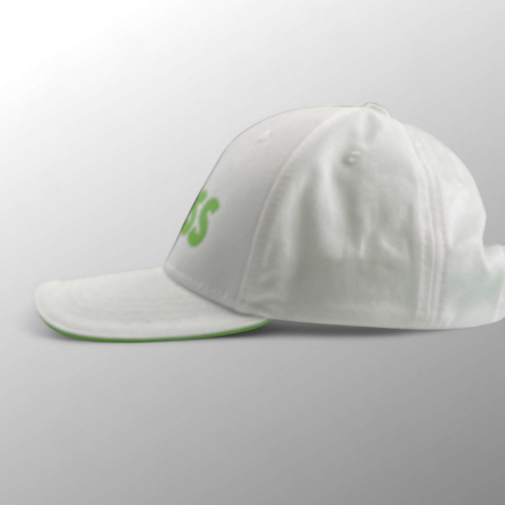 BOSS ボス / ロゴキャップ ホワイト グリーン ゴルフにも SIZE：調整可能