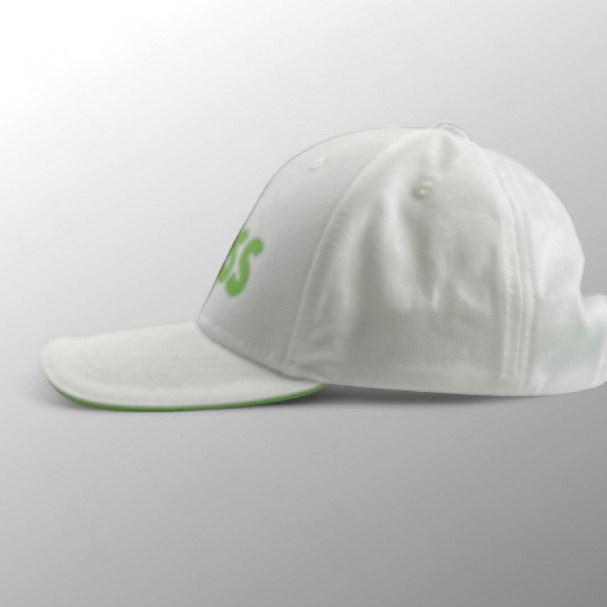 BOSS ボス / ロゴキャップ ホワイト グリーン ゴルフにも SIZE：調整可能