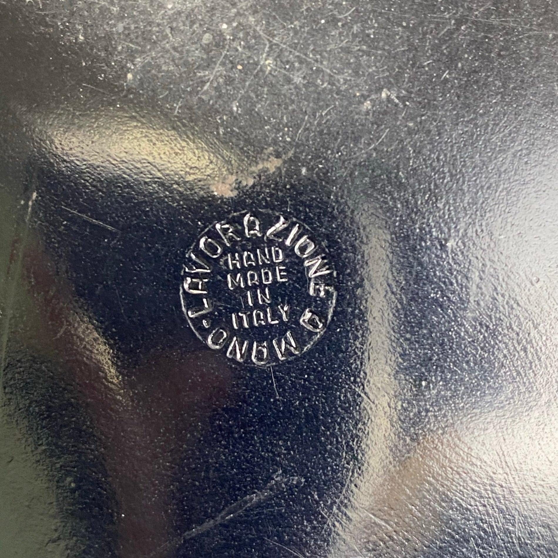 ENZO BONAFE × NAMACHEKO エンツォ ボナフェ ナマチェコ / コラボ メダリオンシューズ ダービーシューズ ダークグリーン 試着程度 参考定価：154,000+tax SIZE:40