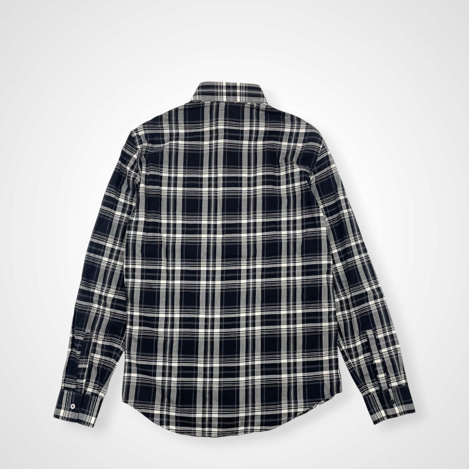 ARMANI EXCHANGE アルマーニ エクスチェンジ / ハイドポケットチェックシャツ 参考定価：25,000程度 SIZE:S