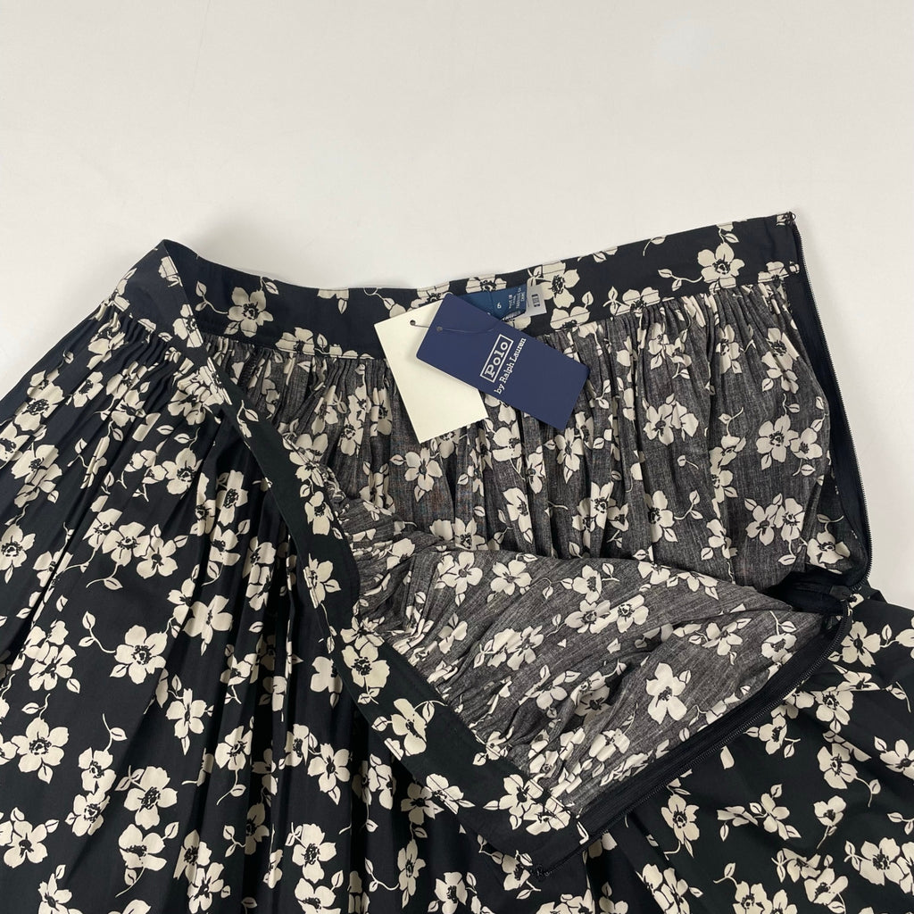 Polo by Ralph Lauren / モノトーンフワラースカート 未使用品 参考定価：45,000+tax SIZE:6