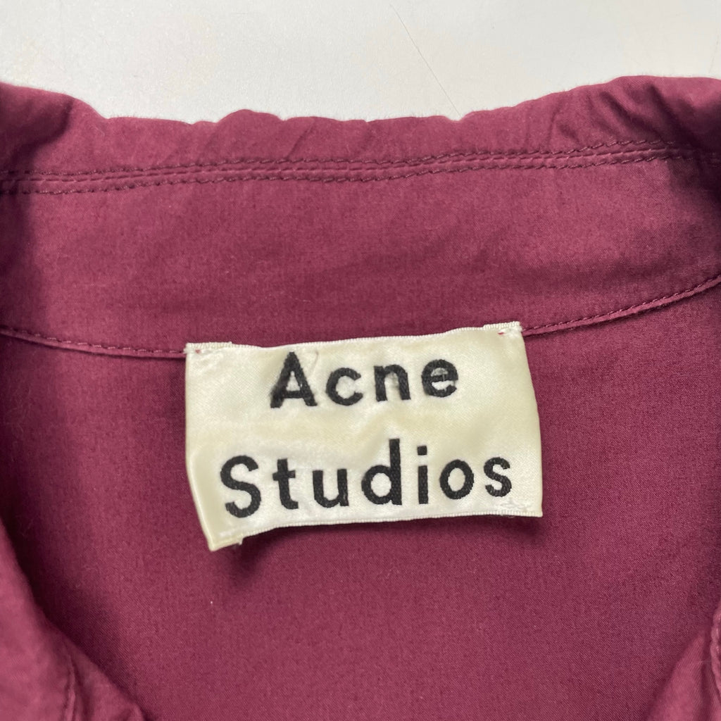Acne Studios / JUSSO POP EMB シャツドレス 参考定価：45,000+tax SIZE:34