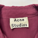 Acne Studios / JUSSO POP EMB シャツドレス 参考定価：45,000+tax SIZE:34
