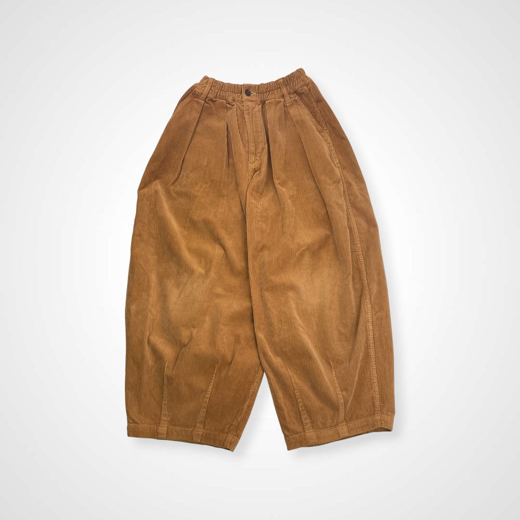 HARVESTY ハーベスティ / コーデュロイサーカスパンツ ブラウン 参考定価：17,800+tax SIZE:2