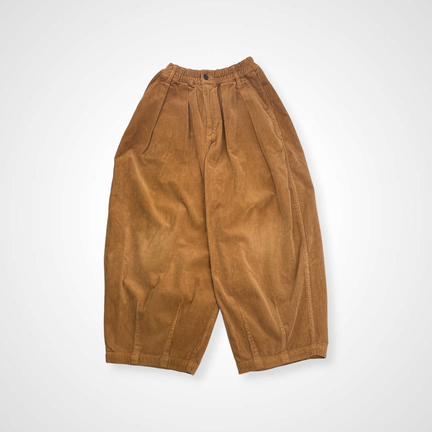 HARVESTY ハーベスティ / コーデュロイサーカスパンツ ブラウン 参考定価：17,800+tax SIZE:2
