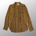 engineered garments エンジニアドガーメンツ / 総柄ボタンダウンシャツ 小花柄 マチ付 SIZE:S