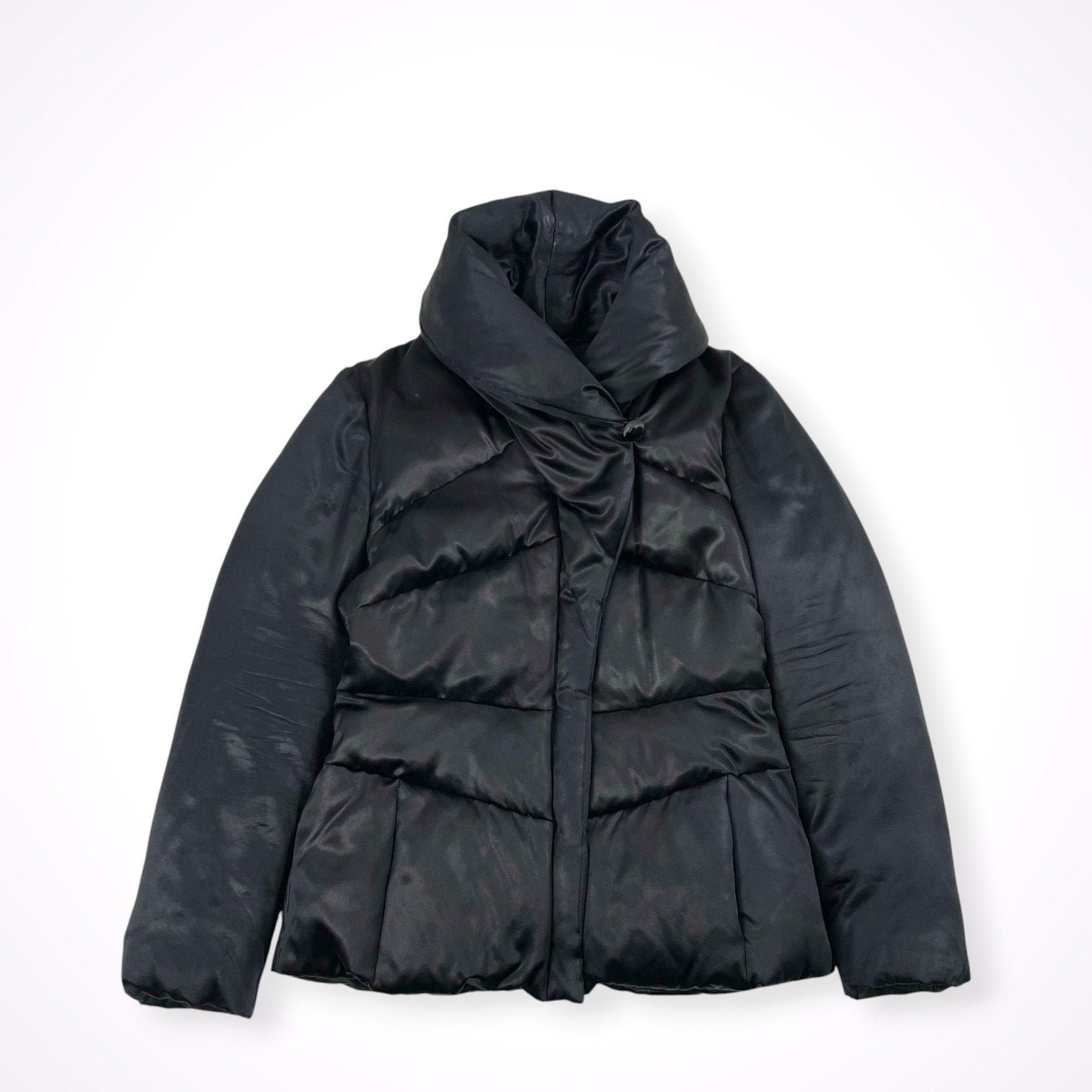 GIORGIO ARMANI / ピュアシルクダウンジャケット BORGO21製 参考定価：600,000程度 SIZE:42