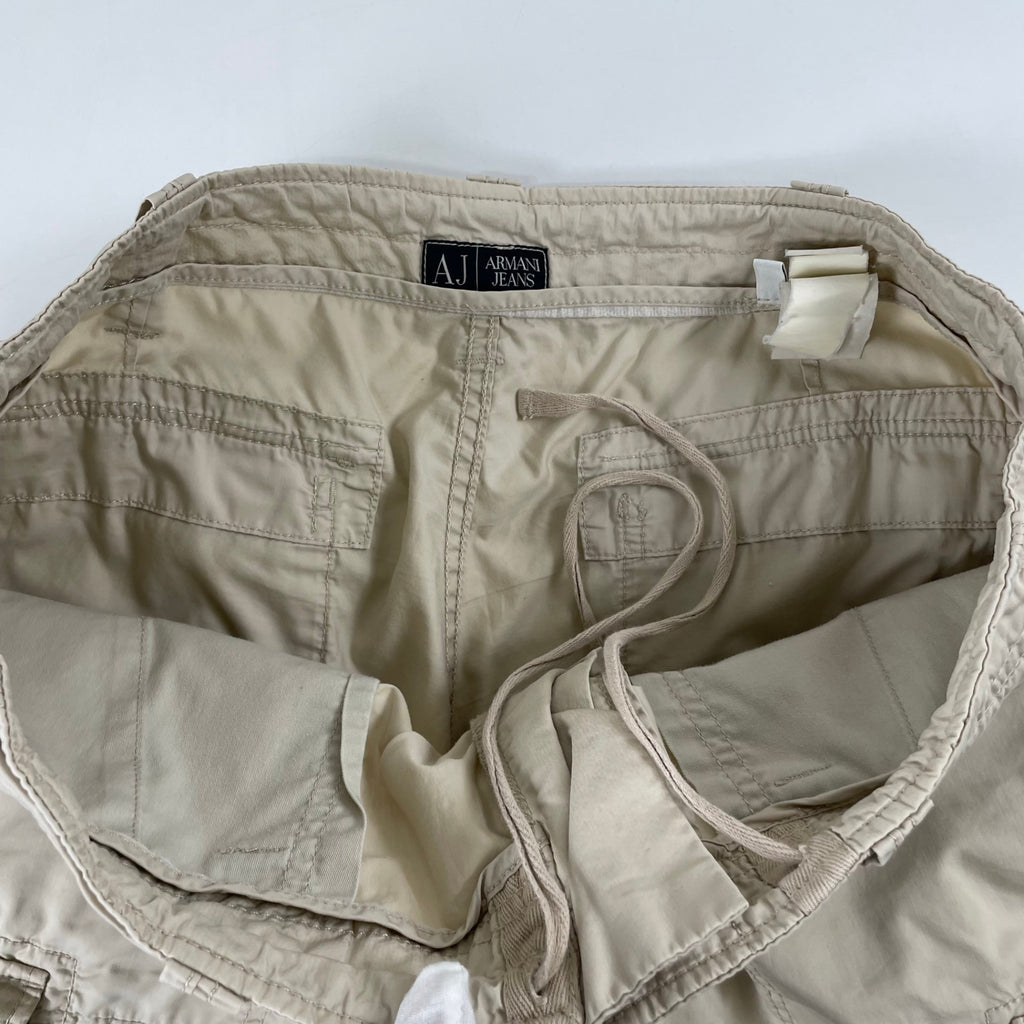 ARMANI JEANS / アーカイブ カーゴハーフパンツ SIZE:50(XL程度)