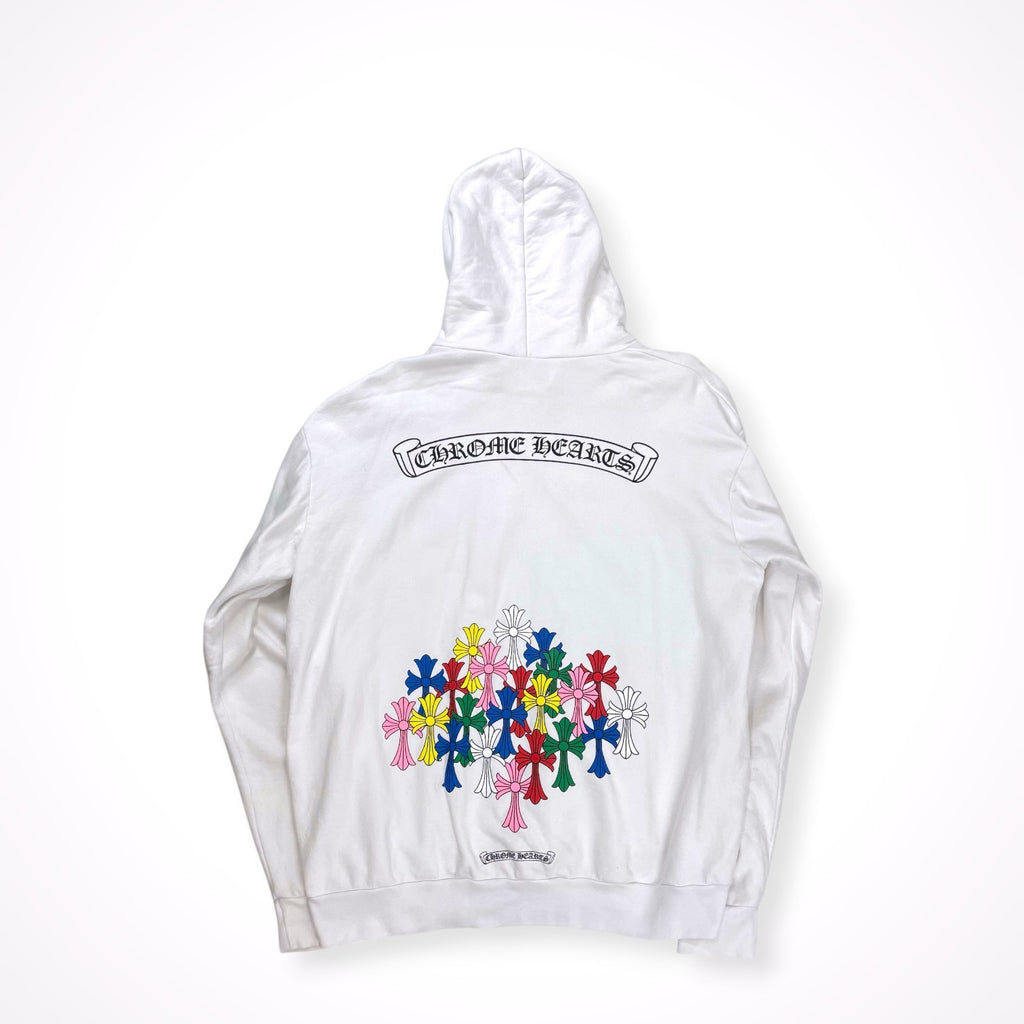 CHROME HEARTS / MLTCOL CEM CRS Hoodie パーカー  マルチカラーセメタリークロス 22SS SIZE:L