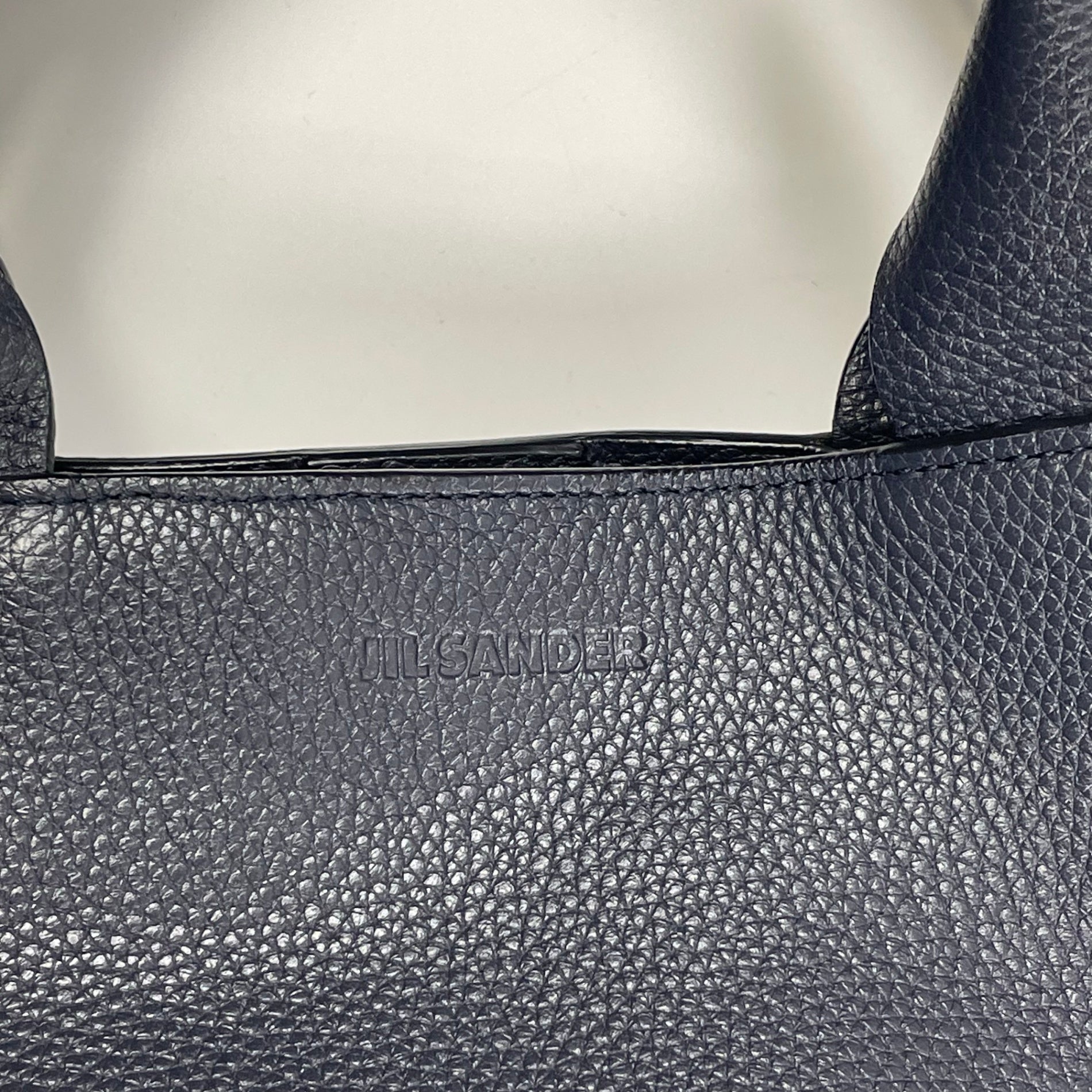 JIL SANDER ジルサンダー / XIAO 2wayトートバッグ ネイビー 参考定価：158,000+tax