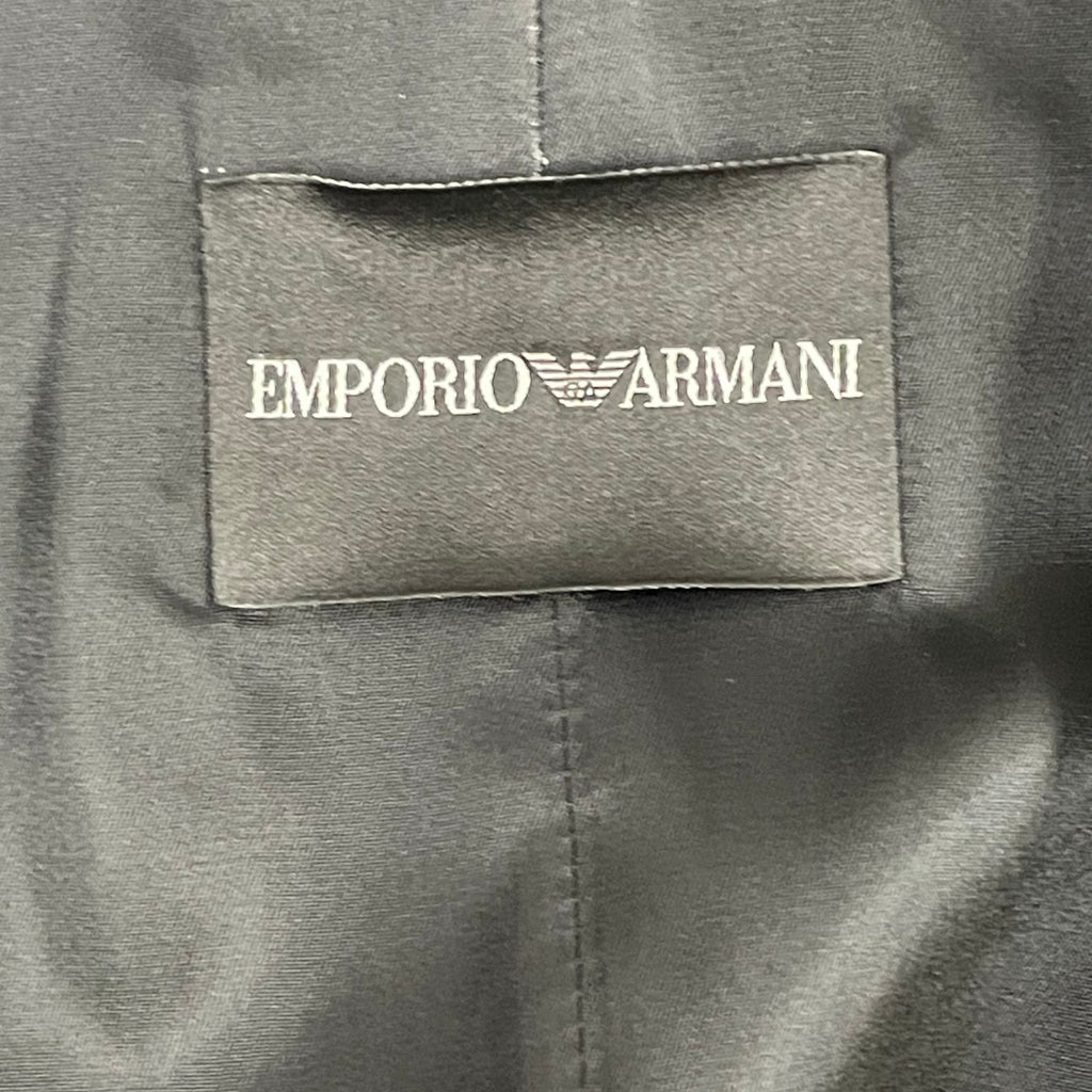 EMPORIO ARMANI / ヴィンテージラムレザーコート 参考定価：250,000程度 SIZE:44
