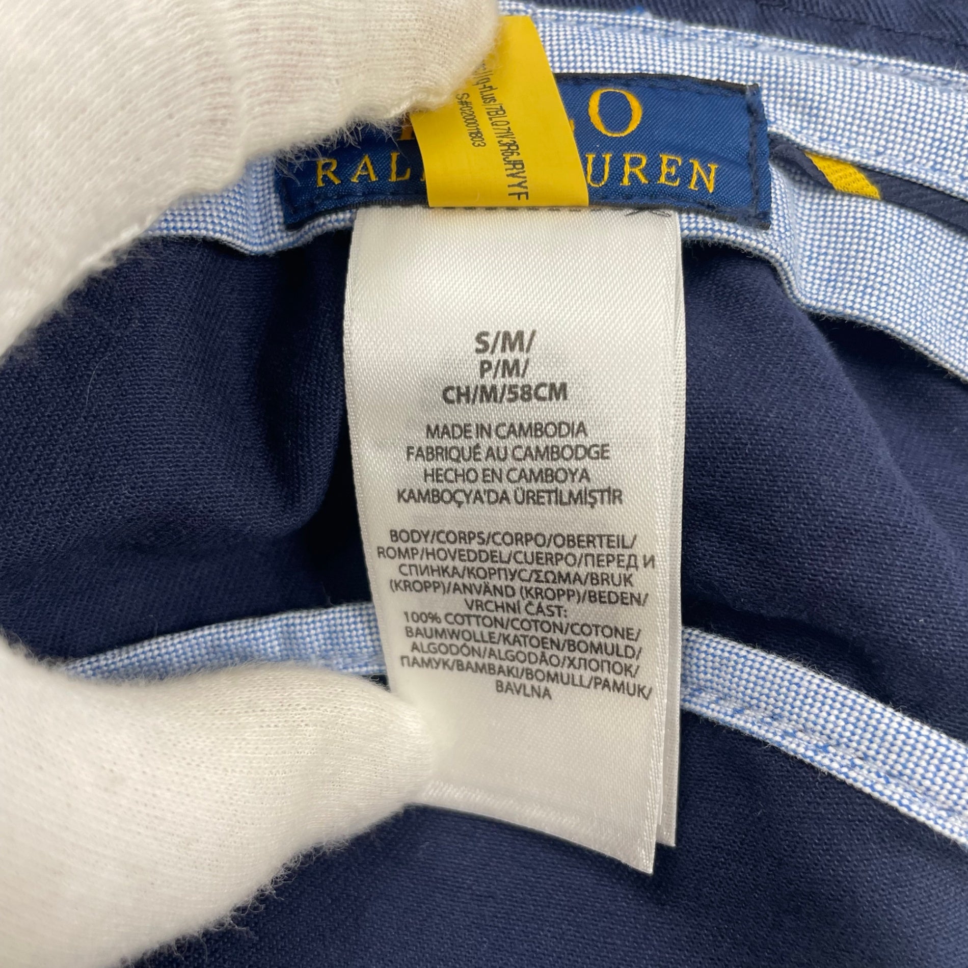 POLO RALPH LAUREN ポロラルフローレン / バケットハット 刺繍ポニー 参考定価：10,000程度