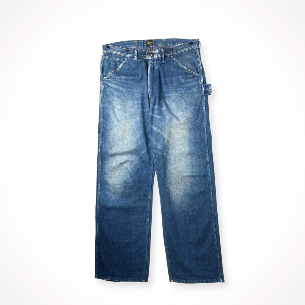 Phigvel / ペインターデニムパンツ 参考定価：35,000程度 SIZE:W92cm