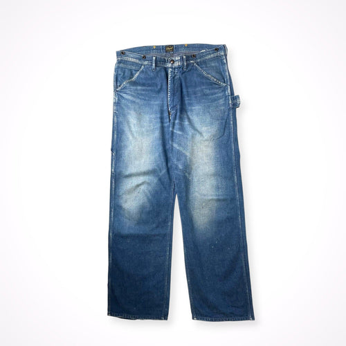 Phigvel / ペインターデニムパンツ 参考定価：35,000程度 SIZE:W92cm