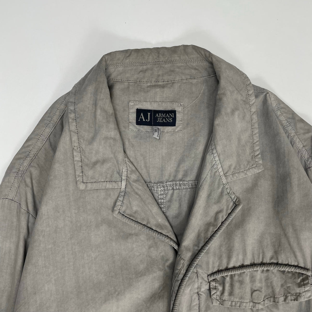 ARMANI JEANS / ヴィンテージスナップジャケット 参考定価：55,000程度 SIZE:XL