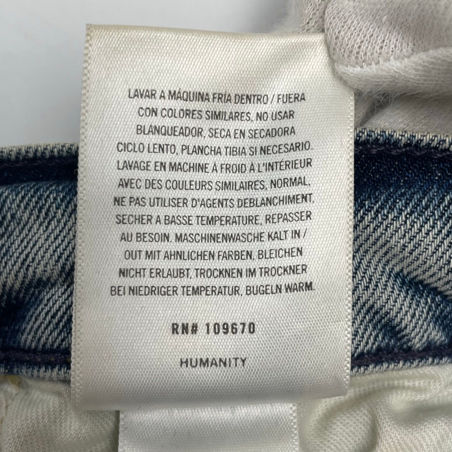 CITIZENS of HUMANITY シチズンズ オブ ヒューマニティー / Inga Low Rise Slim デニムパンツ 参考定価：30,000程度 SIZE:25