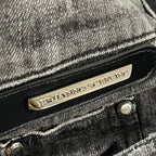 ERMANNO SCERVINO / ビジューデザインデニムパンツ 参考定価：110,000程度 SIZE:42