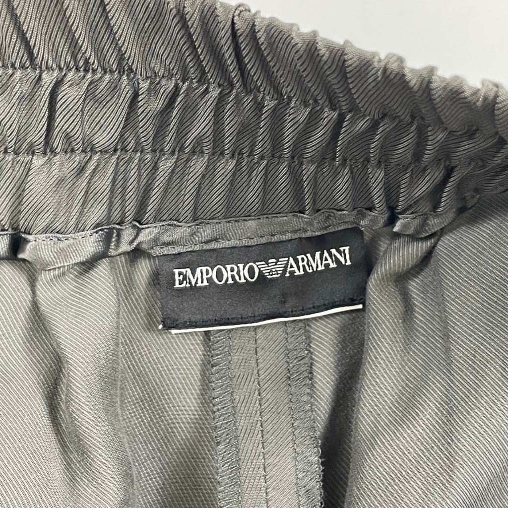 EMPORIO ARMANI / レーヨンMIXイージータックスラックス 参考定価：50,000程度 SIZE:W78