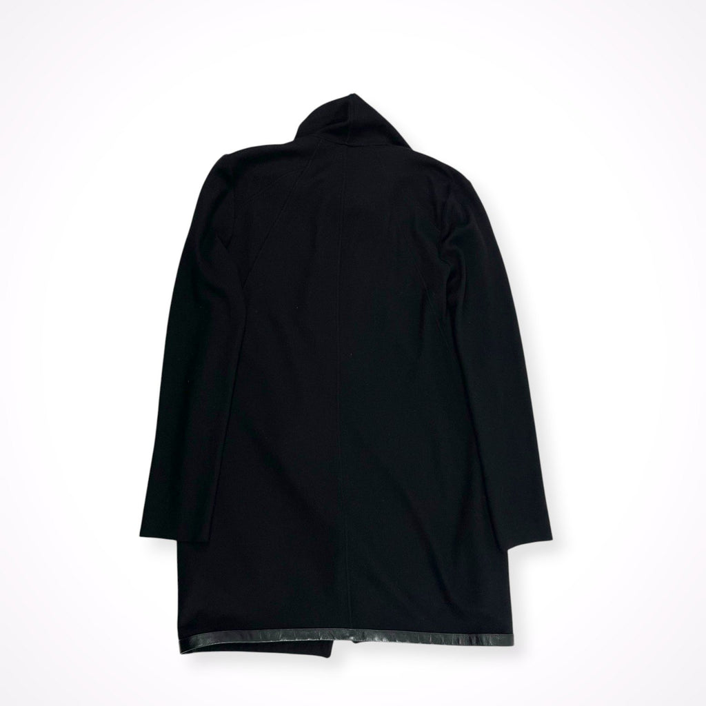 HELMUT LANG ヘルムートラング / レザーパイピング デザインライトコート 参考定価：63,000程度 SIZE:S