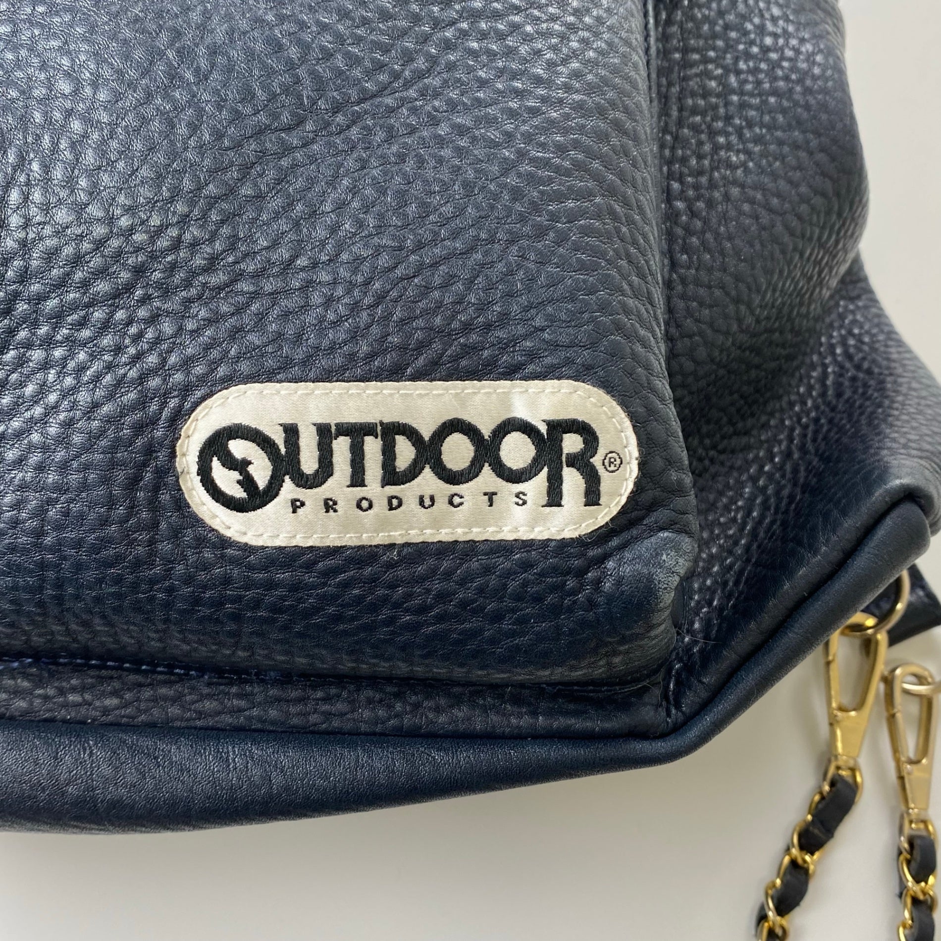 Ron Herman ロンハーマン OUTDOOR PRODUCTS アウトドアプロダクツ / レザー チェーンミックス リュック バックパック コラボ品