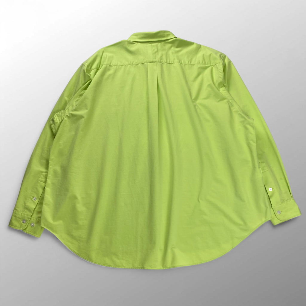KANEMASA PHIL カネマサ フィル / ROYAL OX DRESS JERSEY SHIRT シャツ ライムグリーン 参考定価：25,000+tax SIZE：L