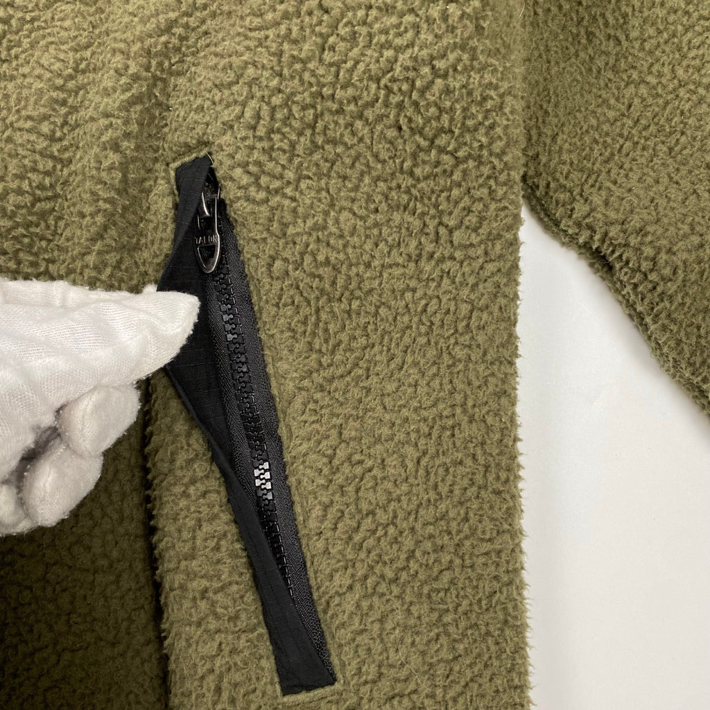 Polo by Ralph Lauren ポロ バイ ラルフローレン / 切替フリースボアジャケット プルオーバー ハーフジップ 参考定価：37,000+tax SIZE:S