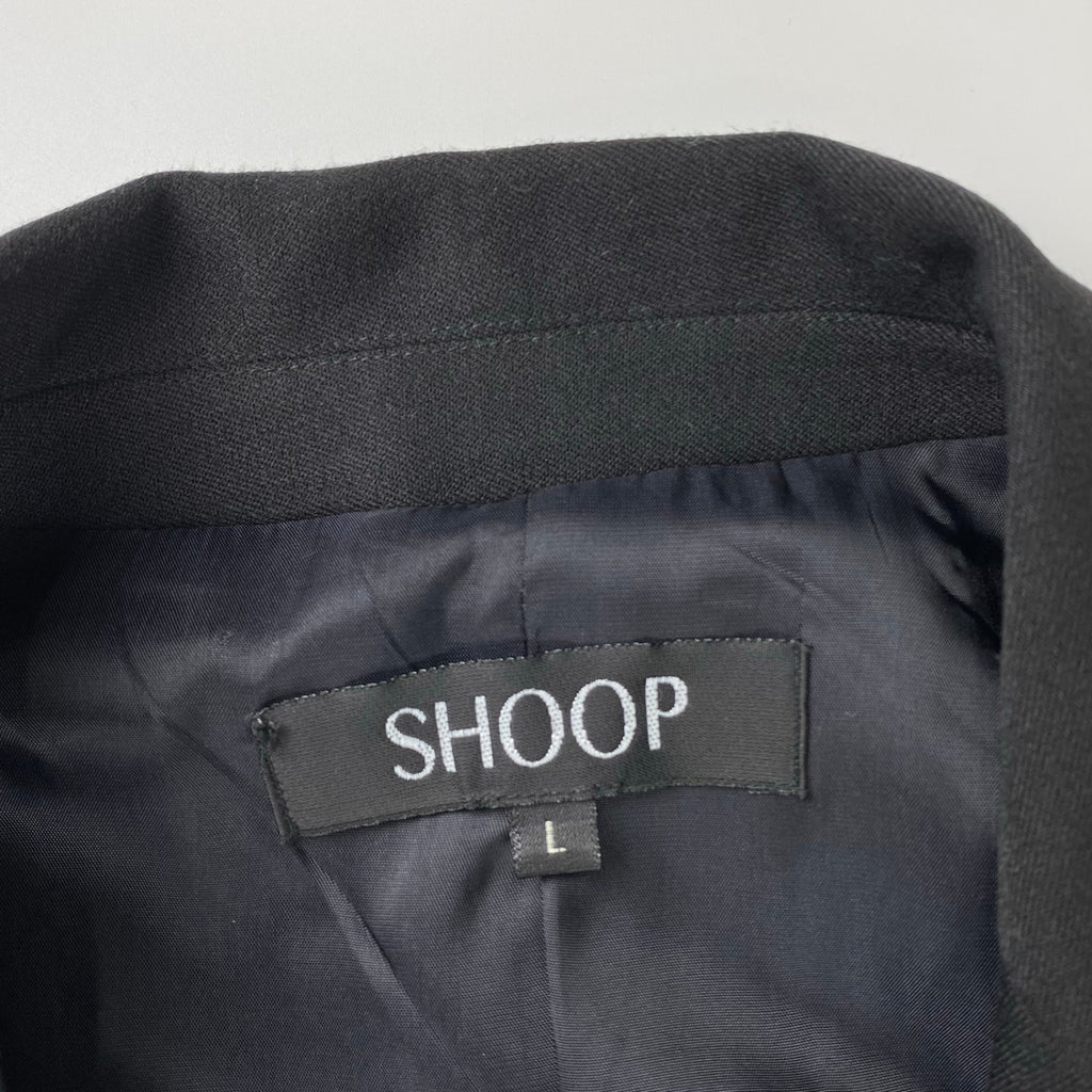【セットアップ対応可】 SHOOP シュープ / MID PLEATED BLAZER ジャケット 参考定価：80,000程度 SIZE:L