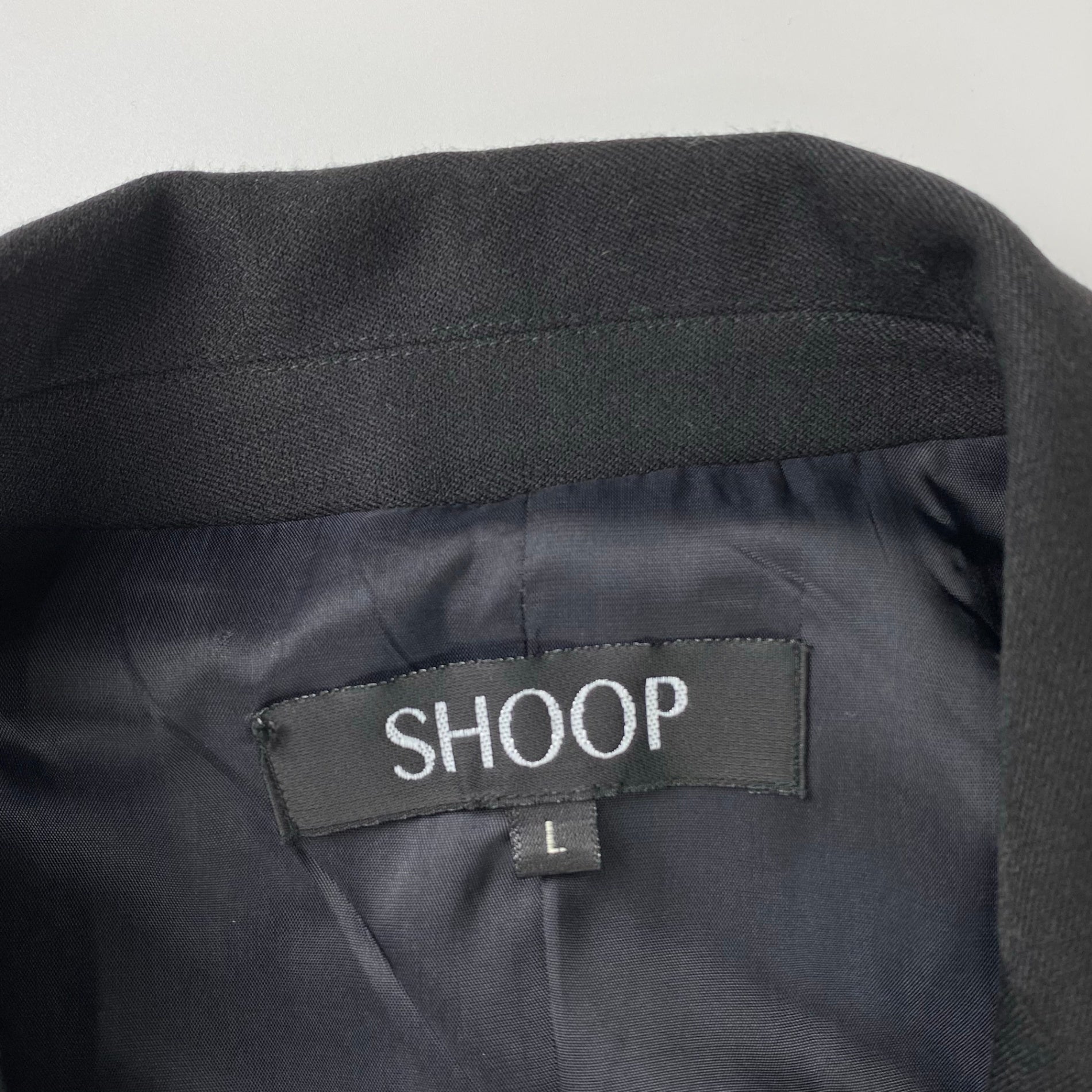 【セットアップ対応可】 SHOOP シュープ / MID PLEATED BLAZER ジャケット 参考定価：80,000程度 SIZE:L