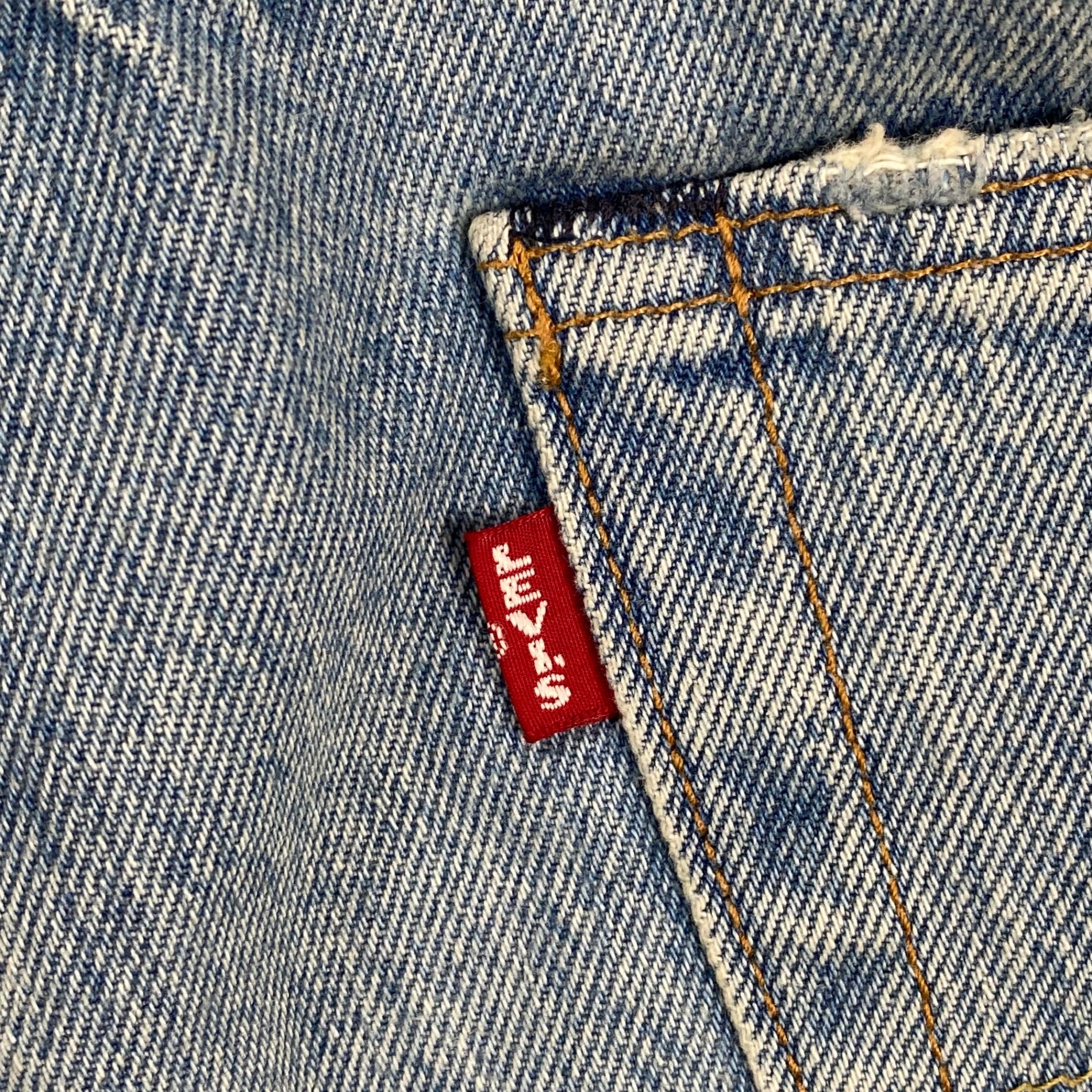 Levi's リーバイス / 150周年記念 もんぺ 刺し子 ハーフデニムパンツ パッチワーク SIZE:W36