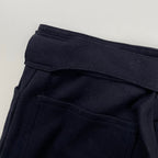 COMOLI コモリ / フェルトンベルテッドパンツ ネイビー 参考定価：36,000+tax SIZE:1