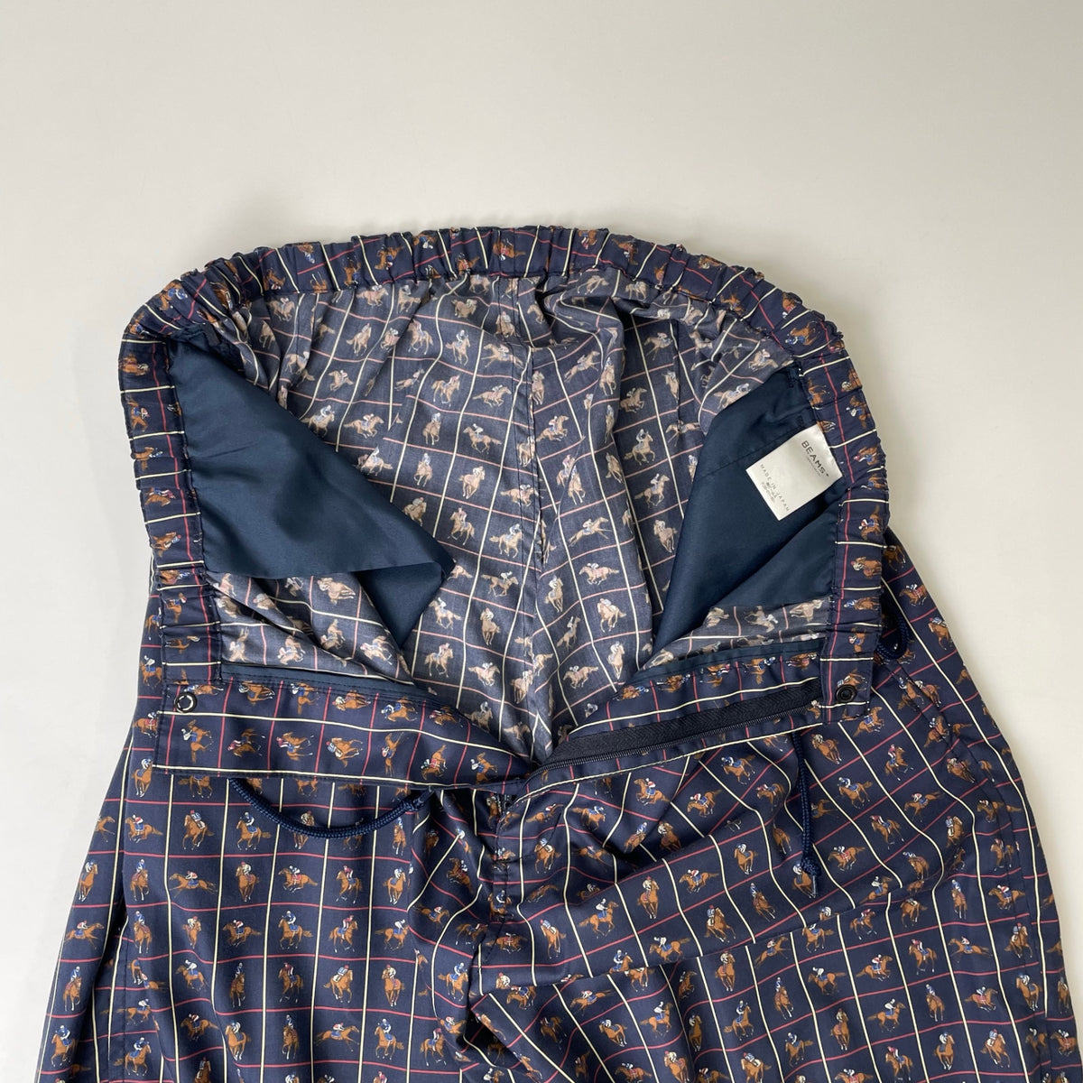 BEAMS PLUS / タッターソール柄ミリタリーイージーパンツ 参考定価：20,000+tax SIZE:M
