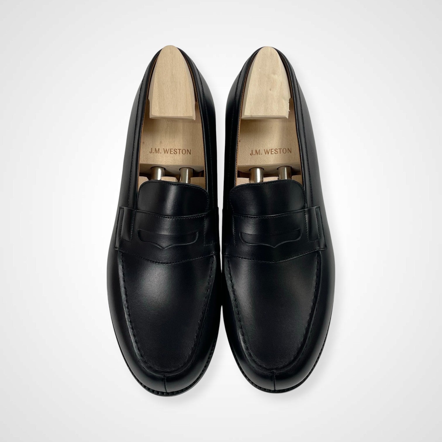 J.M.WESTON ジェイエムウエストン / 180シグネチャーボックスカーフローファー  未使用 シューツリー付 参考定価：142,000+tax SIZE:7/D(27cm程度)