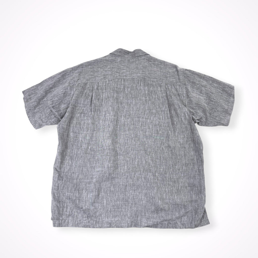 ISSEY MIYAKE MEN / 02SS リネンオープンカラーシャツ 滝沢直己期 SIZE:3